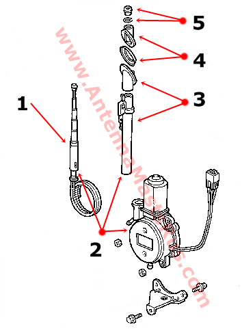 Car antenna for 1994 honda accord